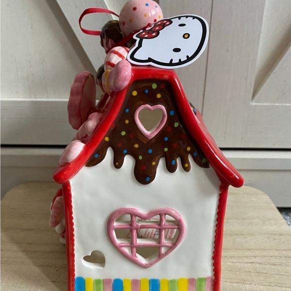 Ceramic Hello Kitty/Blue Sky Valentines Sweet Shoppe Candle Holder - Picture 2 of 4
